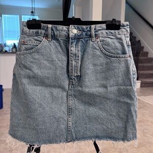 Topshop Jean Skirt